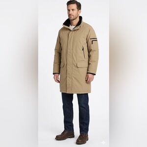 DUCK DOWN VTG SEARS 1970’s/1980’s Tan Men’s Coat Size Large 42/44 Made in Canada